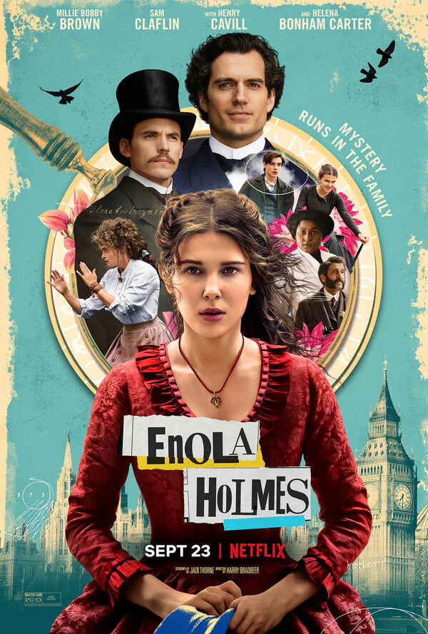 Обложка фильма «Энола Холмс»