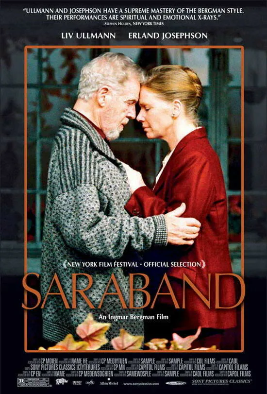 Обложка фильма «Сарабанда»