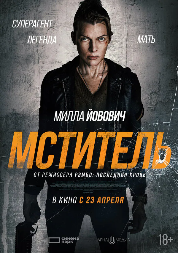 Обложка фильма «Мститель»