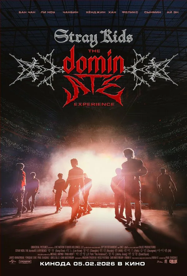 Обложка фильма «Stray Kids: The dominATE Experience»
