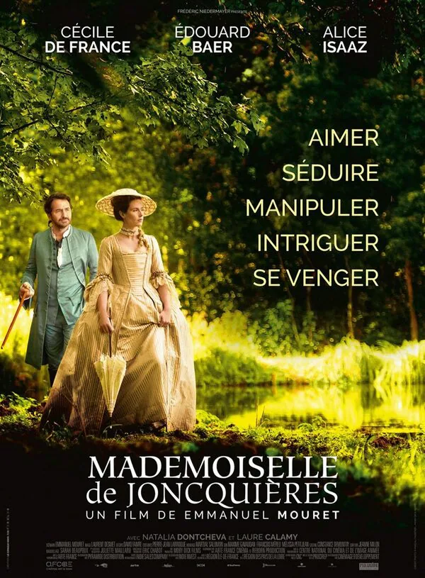 Обложка фильма «Мадемуазель де Жонкьер»