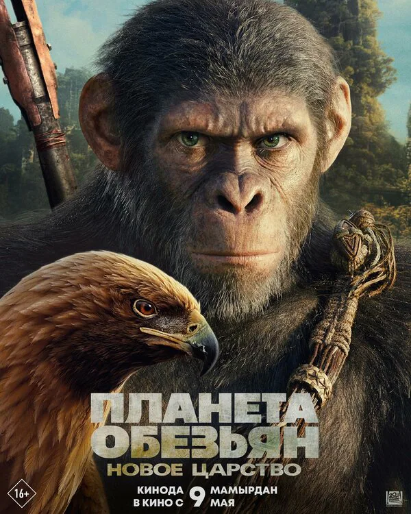 Обложка фильма «Планета обезьян: Новое царство»