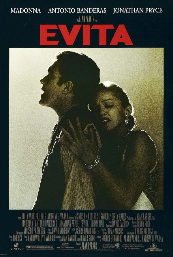 Обложка фильма «Эвита»