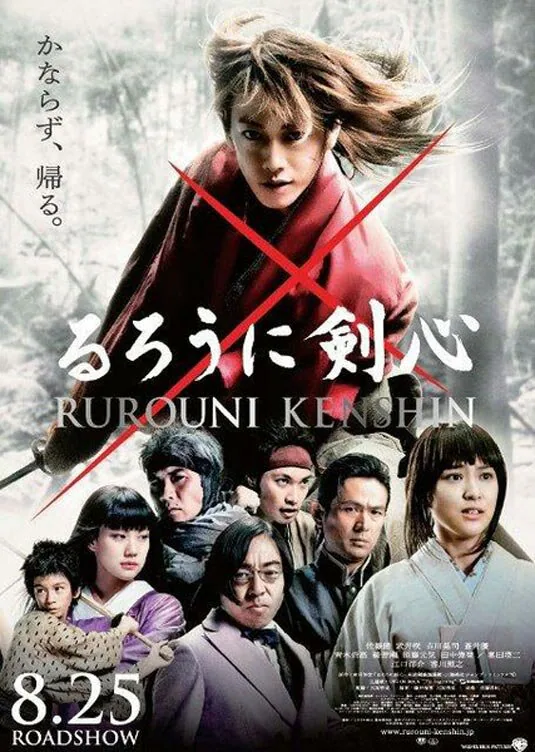 Обложка фильма «Бродяга Кэнсин»