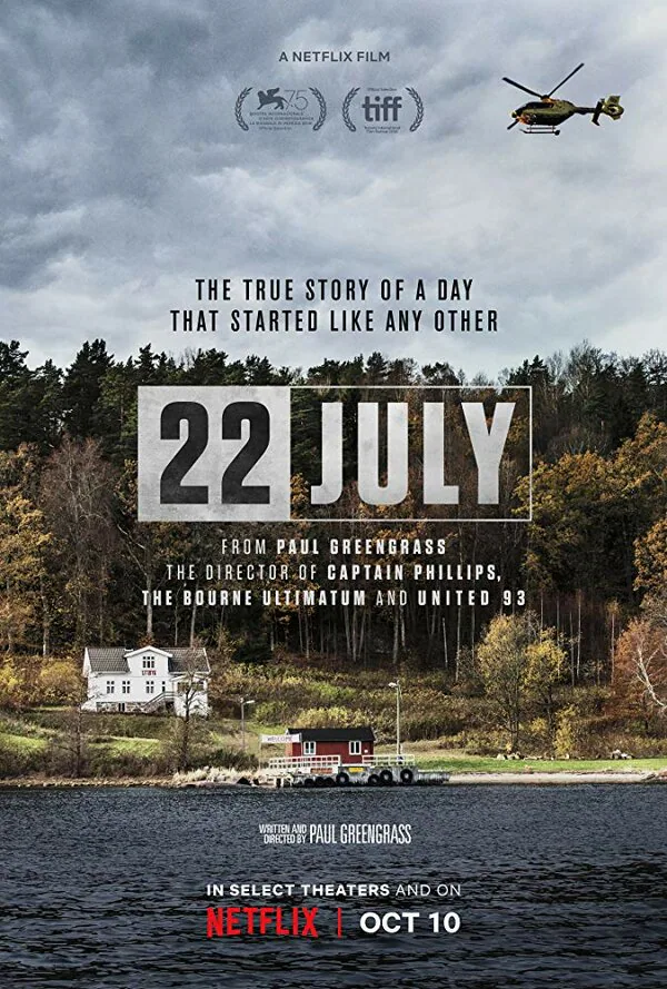Обложка фильма «Утёйа, 22 июля»