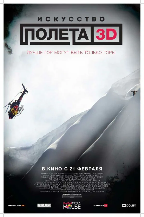 Обложка фильма «Искусство полета 3D»