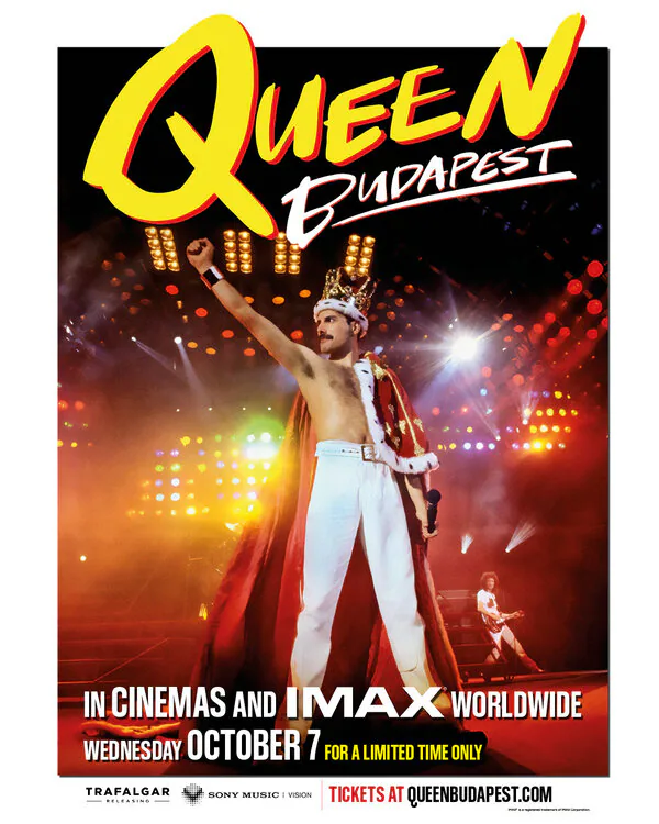 Обложка фильма «Волшебство Queen в Будапеште»
