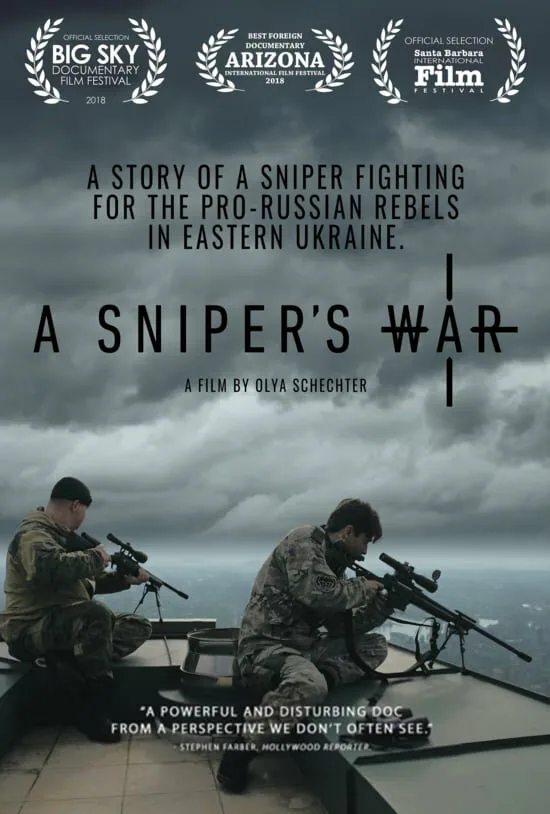 Обложка фильма «Война снайпера»