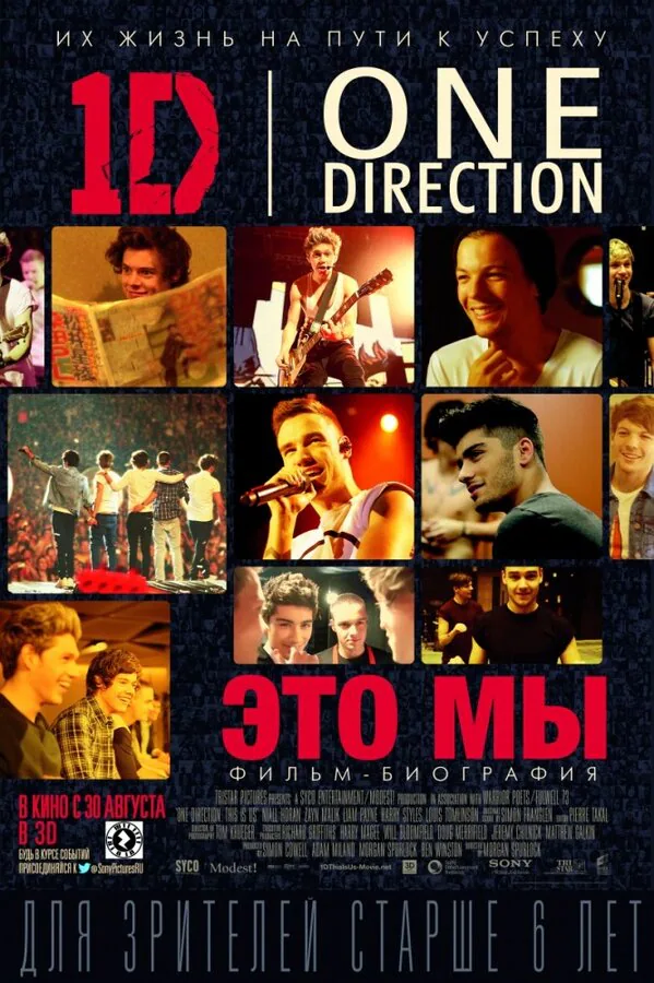 Обложка фильма «One Direction: Это мы»
