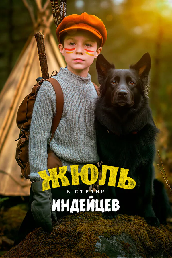 Обложка фильма «Жюль в стране индейцев»