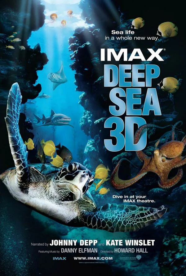 Обложка фильма «Тайны подводного мира 3D»
