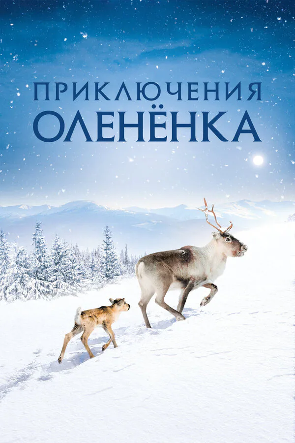 Обложка фильма «Приключения олененка»